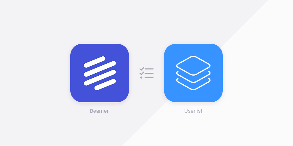 Beamer vs Userlist