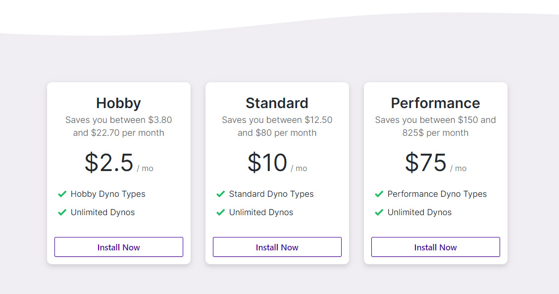SaaS Landing Page Tips with Josh Garofalo: Screenshot of Autoidle's pricing
