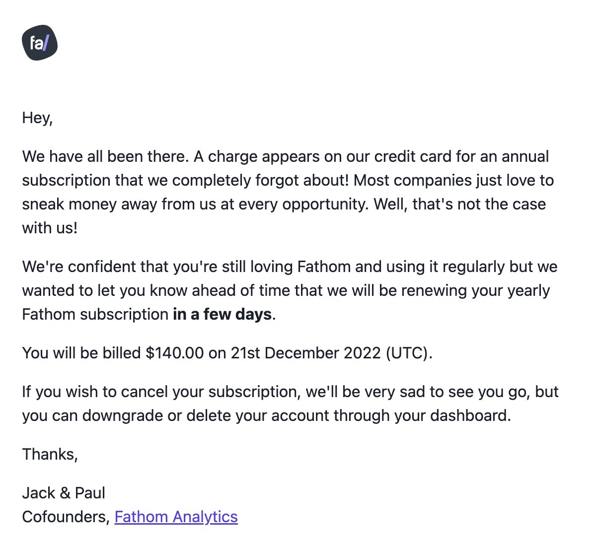 10 SaaS Renewal Email Examples Template