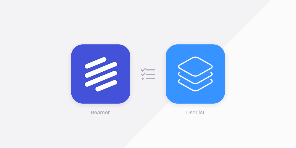 Beamer vs Userlist Beamer vs Userlist