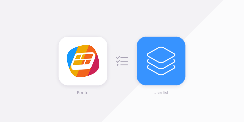 Bento vs Userlist Bento vs Userlist