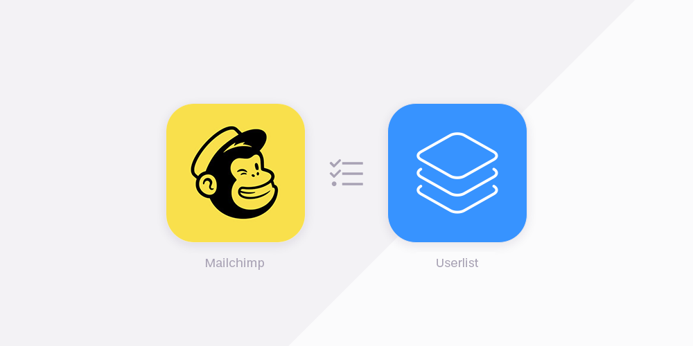 Mailchimp vs Userlist Mailchimp vs Userlist