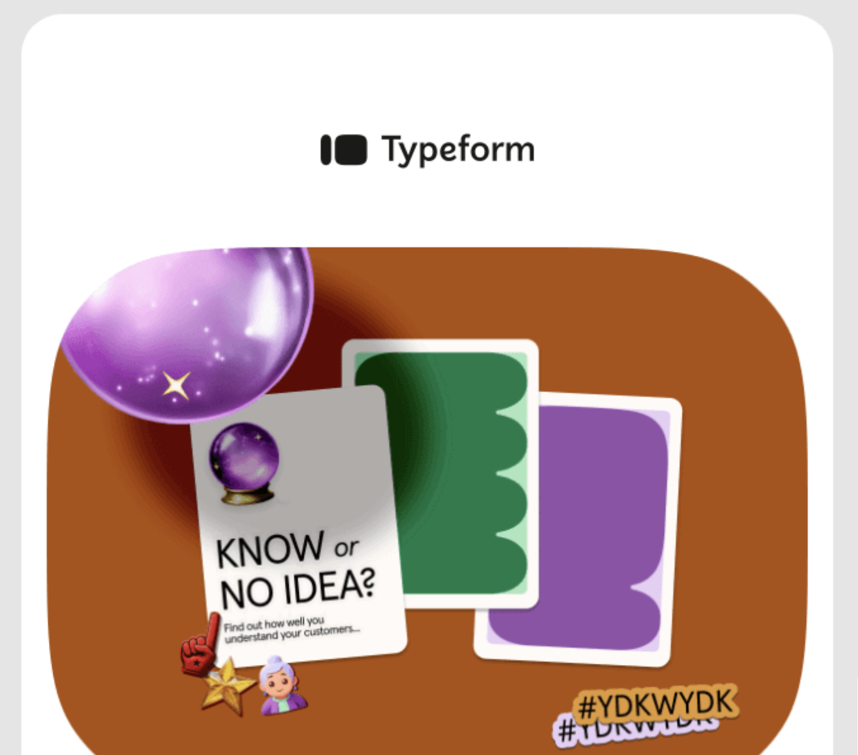 SaaS Conference Emails: Screenshot of Typeform's email for HubSpot Inbound 2024