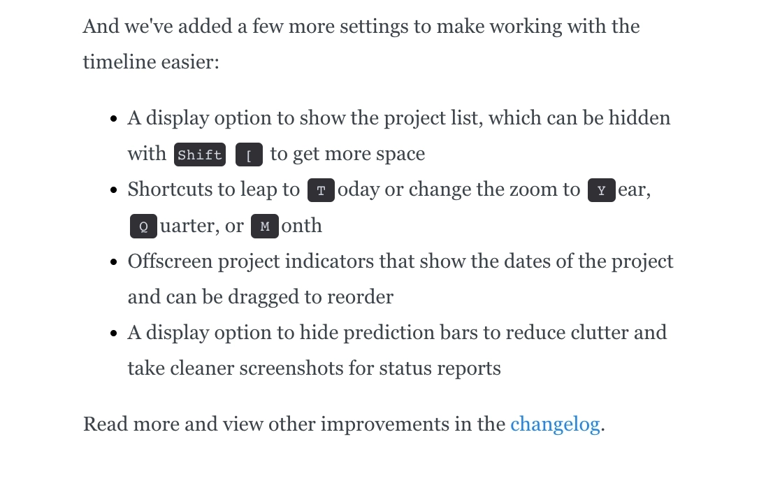 Email Marketing for Devtools: Screenshot of Linear's email about keyboard shortcuts