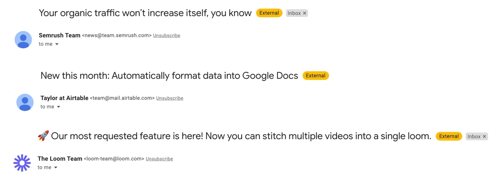 SaaS Subject Email Lines: Examples of email subject lines emphasizing users' pain points