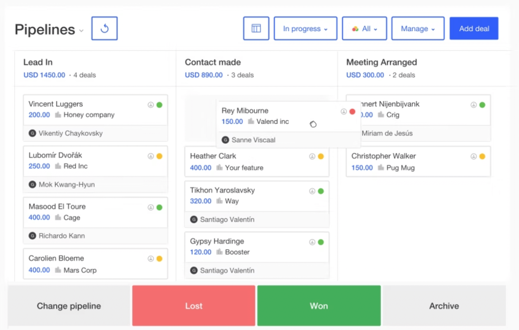 Pardot alternatives: Screenshot of User.com dashboard