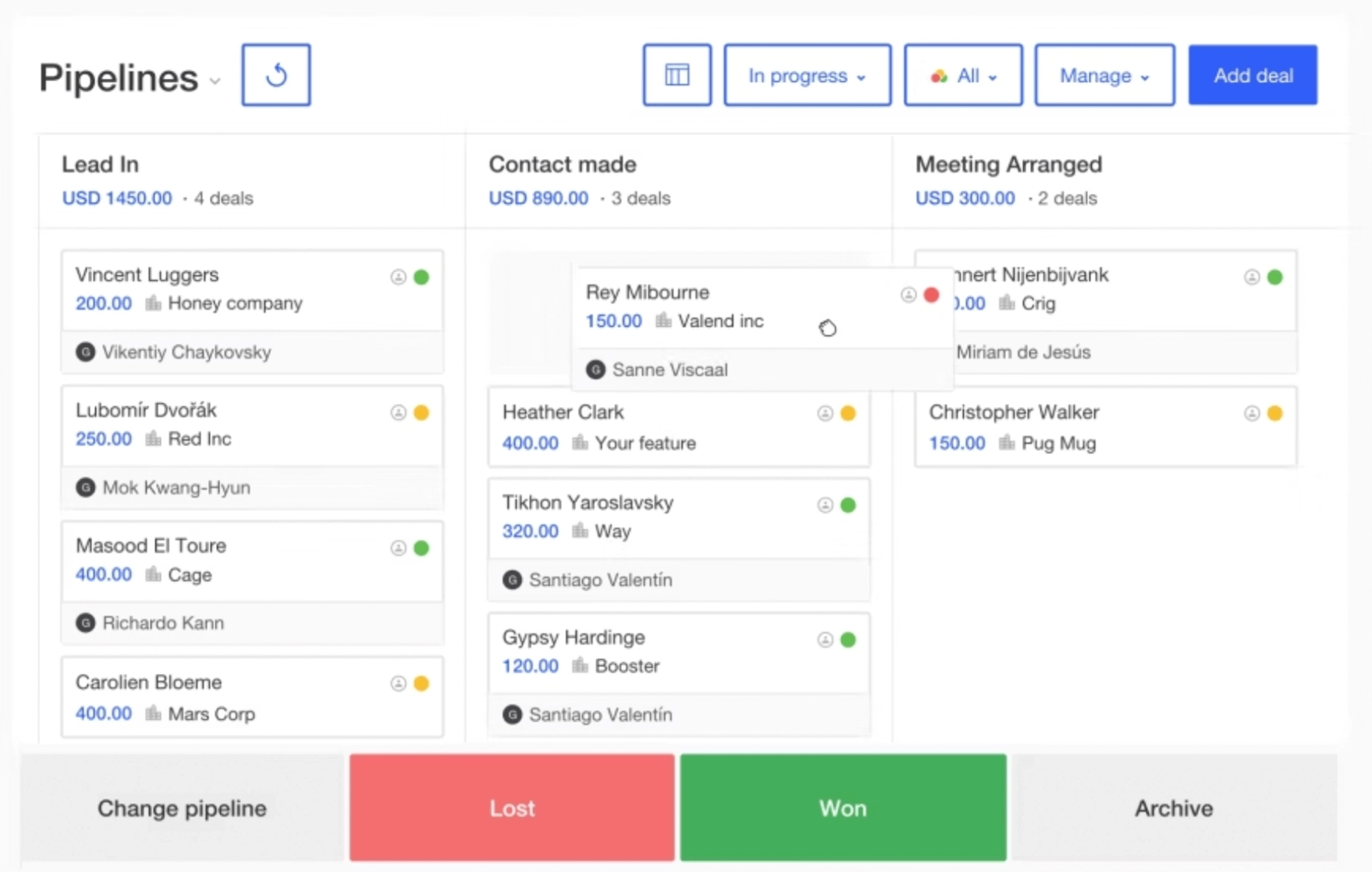 Pardot alternatives: Screenshot of User.com dashboard