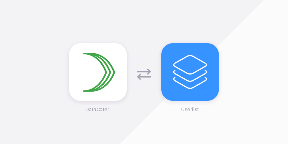 How to connect Userlist with DataCater How to connect Userlist with DataCater