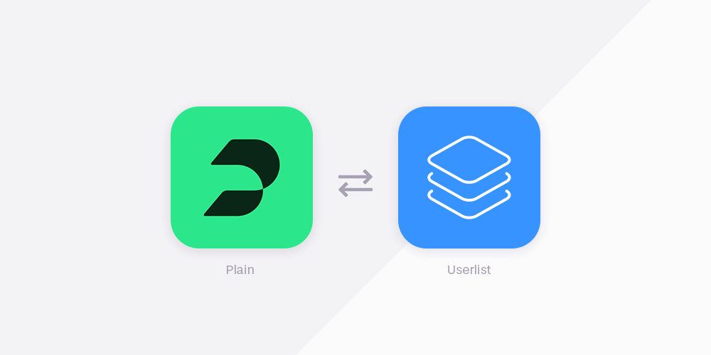 Userlist to Plain integration